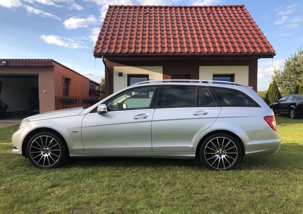 Mercedes-Benz Klasa C cena 29500 przebieg: 273888, rok produkcji 2012 z Mieszkowice małe 92